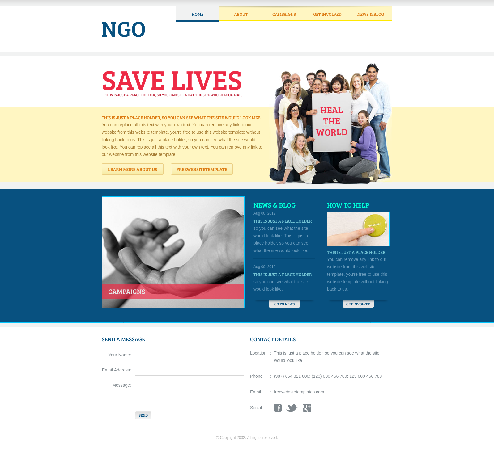 NGO Homepage